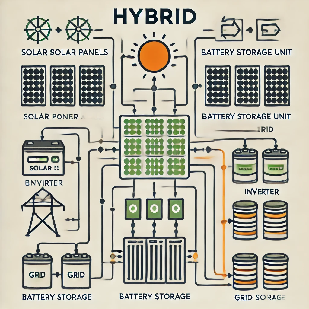 Sistem Solar Hibrid - SolarActiv Constanta